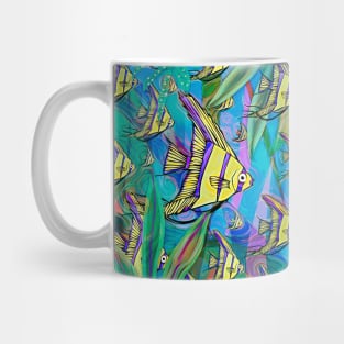 Angel Fish Scene #9 Mug